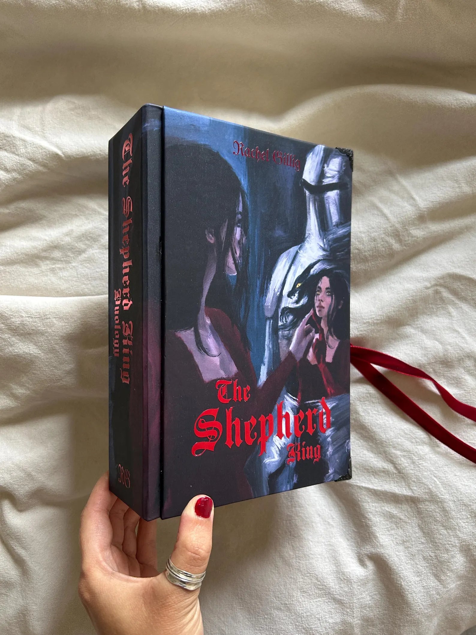 Rebind of The Shepherd King Duology with @petalz.art artwork